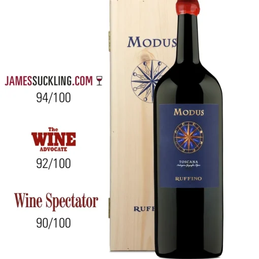 Ruffino Wines-- Modus Toscana I.G.T. - Salmanazar - Estates - Supertuscan - Classic Red - 9 l - Avvenice
