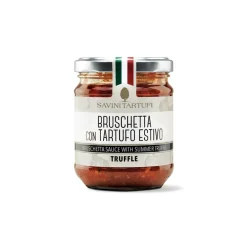 Savini Tartufi Preserved Foods|Truffles-- Bruschetta with Summer Truffle - Tricolor Line - Truffle Excellence - 180 g - Avvenice