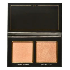 Secura Vanitas Make Up-- Rome - Golden Highlighter - Illuminating - Gold - Luxury Collection - Face - Professional Make Up - Avvenice
