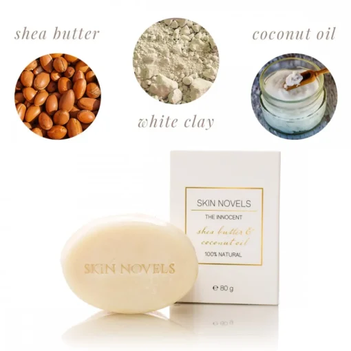 Skin Novels Natural Cosmetics-- The Innocent - Natural Hypoallergenic Soap for Babies / Sensitive Skin - 100 % Natural Handmade Soap - Avvenice