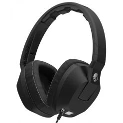 Skullcandy Audio-- Crusher - Black - Over-Ear Headphones with Microphone and Noise Isolating - Avvenice