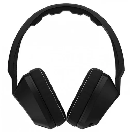 Skullcandy Audio-- Crusher - Black - Over-Ear Headphones with Microphone and Noise Isolating - Avvenice