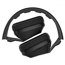 Skullcandy Audio-- Crusher - Black - Over-Ear Headphones with Microphone and Noise Isolating - Avvenice