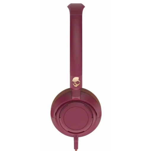 Skullcandy Audio-- Grind - Maroon / Brown - On-Ear Headphones with Microphone - Avvenice