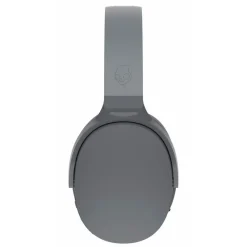 Skullcandy Audio-- Hesh 3 - Grey - Bluetooth Wireless Over-Ear Headphones with Microphone - Noise Isolating Memory Foam - Avvenice