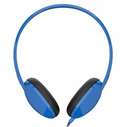 Skullcandy Audio-- Stim - Blue - On-Ear Headphones with Microphone - Avvenice