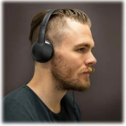 Skullcandy Audio-- Stim - Blue - On-Ear Headphones with Microphone - Avvenice