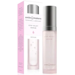 Smile Makers Natural Cosmetics-- Stay Silky Serum - Natural Feel Lubricant For External Stimulation - Top Rated Vibrators - Sex Toy - Avvenice