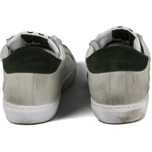 Snob Sneakers Shoes-- You Are A Shining Star By XK - White Leather - Handmade in Italy - Luxury Exclusive Collection - Avvenice