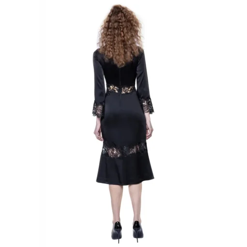Sofia Provera Dresses-- Ossidiana - Dress - Luxury Exclusive Collection - Haute Couture Made in Italy - Luxury High Quality Dress - Avvenice