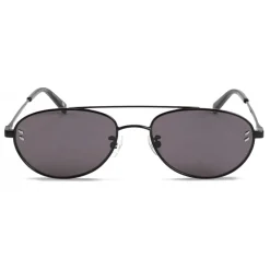 Stella McCartney Sunglasses & Eyewear-- Black Aviator Sunglasses - Black - Sunglasses - Eyewear - Avvenice