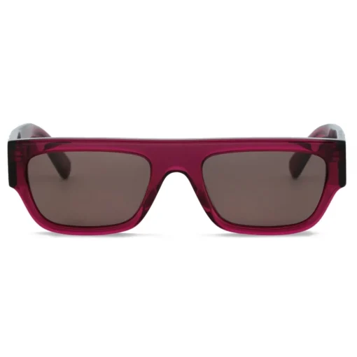 Stella McCartney Sunglasses & Eyewear-- Monogram BCA Square Sunglasses - Fuchsia - Sunglasses - Eyewear - Avvenice