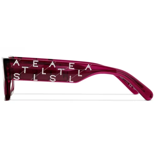 Stella McCartney Sunglasses & Eyewear-- Monogram BCA Square Sunglasses - Fuchsia - Sunglasses - Eyewear - Avvenice