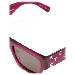 Stella McCartney Sunglasses & Eyewear-- Monogram BCA Square Sunglasses - Fuchsia - Sunglasses - Eyewear - Avvenice