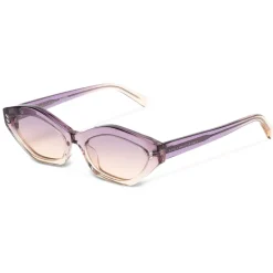 Stella McCartney Sunglasses & Eyewear-- Purple Round Sunglasses - Purple - Sunglasses - Eyewear - Avvenice