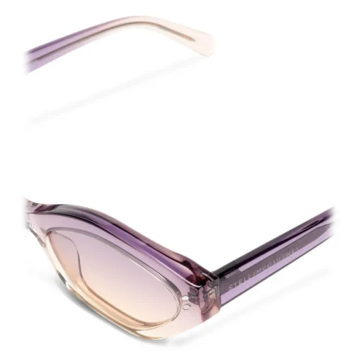 Stella McCartney Sunglasses & Eyewear-- Purple Round Sunglasses - Purple - Sunglasses - Eyewear - Avvenice