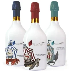 StraItalian WineMakers Wines-- 3 x Bocciamatta - Prosecco Valdobbiadene - Aquatic Creatures - D.O.C. - Veneto - Wines - Prosecco - Avvenice