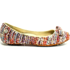 Su\u00e8i Shoes-Suèi - Ballerina Multicolor with Car Shoes Sole - Handmade in Italy - Luxury Exclusive Collection - Avvenice
