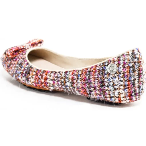 Su\u00e8i Shoes-Suèi - Ballerina Multicolor with Car Shoes Sole - Handmade in Italy - Luxury Exclusive Collection - Avvenice