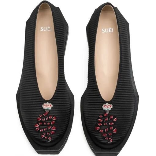 Su\u00e8i Shoes-Suèi - Slip-ons With Snake - Handmade in Italy - Luxury Exclusive Collection - Avvenice