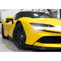 Superior Car Rental Supercar-- Ferrari SF90 Stradale - Yellow - Exclusive Luxury Rent - Avvenice