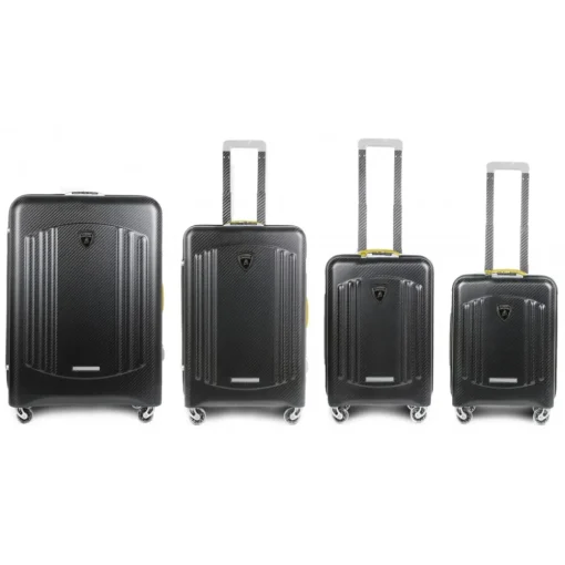 Lamborghini Bags & Trolley|Luggage-TecknoMonster - Automobili - Bynomio Automobili Maxi - Aeronautical Carbon Fibre Trolley Suitcase - Avvenice