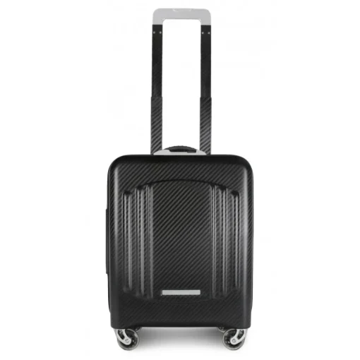 TecknoMonster Bags & Trolley|Luggage-- Bynomio Small - Aeronautical Carbon Fibre Trolley Suitcase - Avvenice