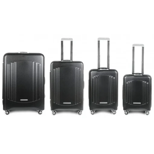 TecknoMonster Bags & Trolley|Luggage-- Bynomio Small - Aeronautical Carbon Fibre Trolley Suitcase - Avvenice