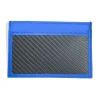 TecknoMonster Bags & Trolley|Wallets-- Cardcase - Blue - Aeronautical and Leather Carbon Fiber Credit Card Case - Black Carpet Collection - Avvenice
