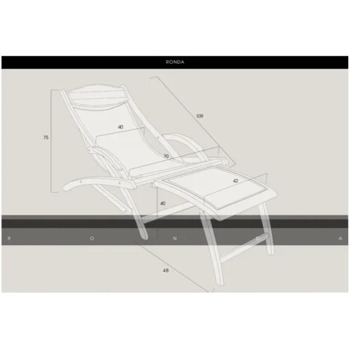 TecknoMonster Furniture|Furnishings-- Ronda - Aeronautical Carbon Fiber Chaise Longue - Avvenice