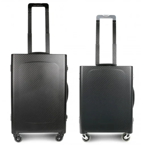 TecknoMonster Bags & Trolley|Luggage-- Sinossi Big - Aeronautical Carbon Fibre Trolley Suitcase - Avvenice