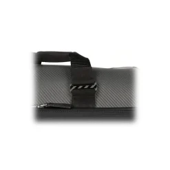 TecknoMonster Bags & Trolley|Bags-- Teckpilot Bag in Carbon Fiber and Alcantara® - Black Carpet Collection - Avvenice