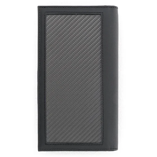 TecknoMonster Bags & Trolley|Wallets-- Vertical Wallet - Aeronautical and Leather Carbon Fiber Wallet - Luxury - Handmade in Italy - Avvenice