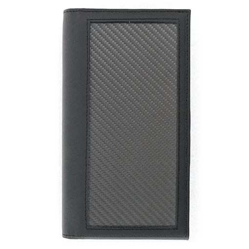 TecknoMonster Bags & Trolley|Wallets-- Vertical Wallet - Aeronautical and Leather Carbon Fiber Wallet - Luxury - Handmade in Italy - Avvenice