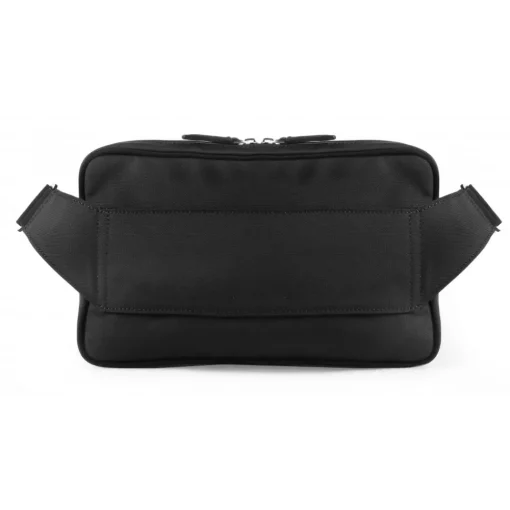 TecknoMonster Bags & Trolley|Bags-- Zingolo Waist Bag in Carbon Fiber and Alcantara® - Black Carpet Collection - Avvenice