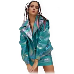 Teen Idol Jackets-- Scorpion Jacket - Turquoise - Jackets - Teen-Ager - Luxury Exclusive Collection - Avvenice