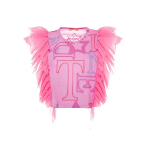 Teen Idol T-shirt-- Virgo Cropped Tee - Pink - T-Shirt - Teen-Ager - Luxury Exclusive Collection - Avvenice