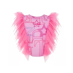 Teen Idol T-shirt-- Virgo Cropped Tee - Pink - T-Shirt - Teen-Ager - Luxury Exclusive Collection - Avvenice