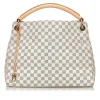 Louis Vuitton Vintage Vintage Bags-The Artsy MM features a damier azur canvas body, a rolled vachetta handle, an open top, and interior zip and slip pockets. - Avvenice