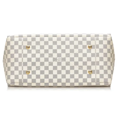 Louis Vuitton Vintage Vintage Bags-The Artsy MM features a damier azur canvas body, a rolled vachetta handle, an open top, and interior zip and slip pockets. - Avvenice