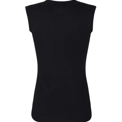 The Attico Tops-- Black Reese Tank Top - Exclusive Luxury Collection - Avvenice