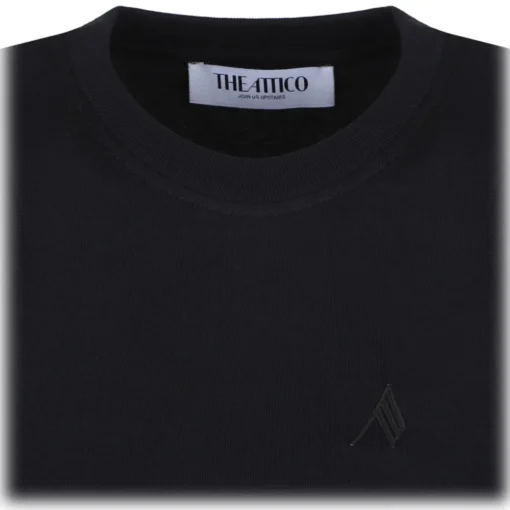 The Attico Tops-- Black Reese Tank Top - Exclusive Luxury Collection - Avvenice