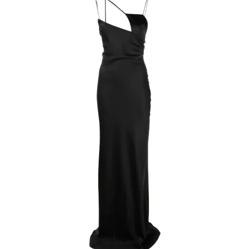 The Attico Dresses-- Melva Cut-Out Satin Gown - Exclusive Luxury Collection - Avvenice