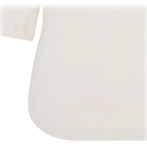 The Attico T-shirt-- Open Back T-Shirt in Ivory - Exclusive Luxury Collection - Avvenice