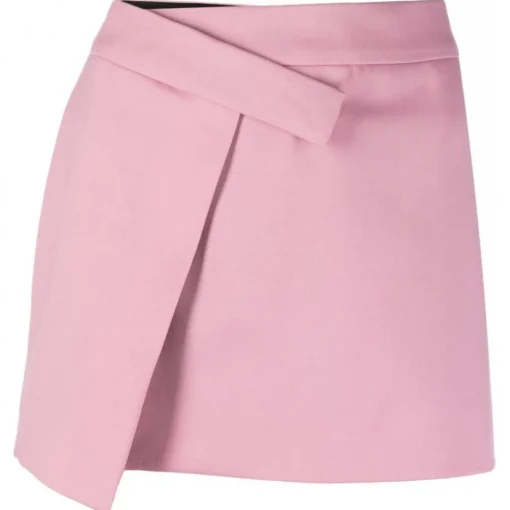 The Attico Skirts-- Orchid Haze Mini Skirt - Exclusive Luxury Collection - Avvenice