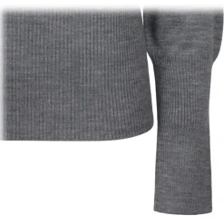 Thom Browne T-shirt-- Light Grey Pullover Combo Shirt - Exclusive Luxury Collection - Avvenice