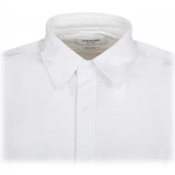 Thom Browne Shirts-- White Button Down Collar Shirt - Exclusive Luxury Collection - Avvenice