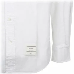 Thom Browne Shirts-- White Button Down Collar Shirt - Exclusive Luxury Collection - Avvenice