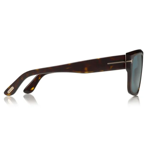 Tom Ford Eyewear Sunglasses & Eyewear-Tom Ford - Alessio Sunglasses - Squared Acetate Sunglasses - Havana - FT0699 - Sunglasses - - Avvenice