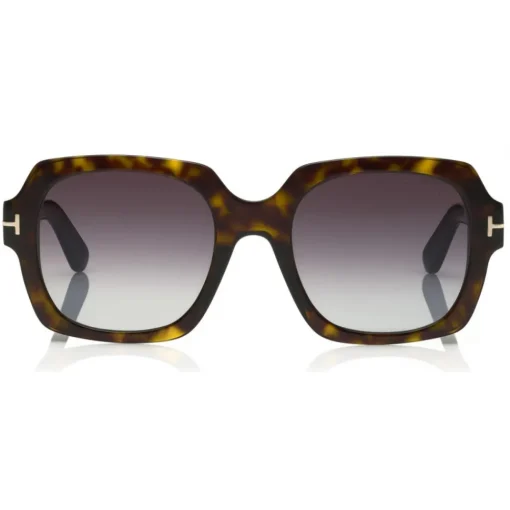 Tom Ford Eyewear Sunglasses & Eyewear-Tom Ford - Autumn Sunglasses - Square Acetate Sunglasses - Havana - FT0660 - Sunglasses - - Avvenice